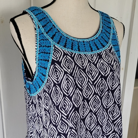 Hatley Meghan Shoreline Ripples Sleeveless Dress - Picture 4 of 11